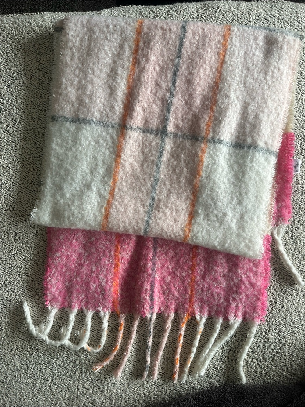 ANTHRO plush blanket scarf